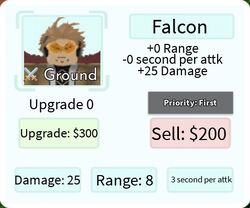 Falcon (Eclipse) - Griffith (Eclipse), Roblox: All Star Tower Defense Wiki