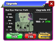 Red Eye Warrior Path Upgrade 2 Card