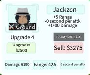 Jackzon Upgrade 4 Card