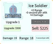Ice Soldier I Upgrade 1 Card