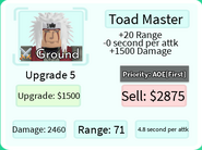 Toad Master Upg5