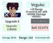 Veguko Upgrade 5 Card