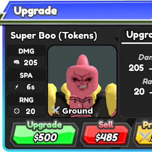 Super Boo (Tokens) - Super Buu (Gotenks)