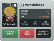 Wrathdioas Upgrade 1 Card