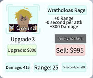 Wrathdioas Rage Upgrade 3 Card
