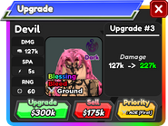 Devil Upgrade 2 Card