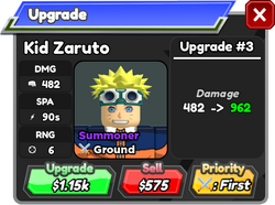 Naruto (GRR 3) MAX - ALL STAR TOWER - Roblox - Outros jogos Roblox