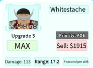 Whitestache Upgrade 3 Card