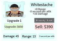 Whitestache Upgrade 1 Card