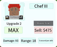 Chef III Upgrade 2 Card
