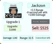 Jackzon Upgrade 1 Card