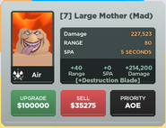 Large Mother (Mad) Upgrade 7 Card