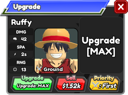 All Star Tower Defense Luffy (Kid) Guide - How to Get, Evolve, and Stats  Summary - Pro Game Guides