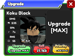 Drip Goku! (Goku Black) SHOWCASE  All Star Tower Defense Roblox 