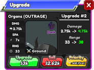 Organs (OUTRAGE) Upgrade 1 Card