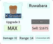 Ruwabara Upgrade 3 Card