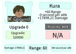 Kura (Light Yagami), Roblox: All Star Tower Defense Wiki