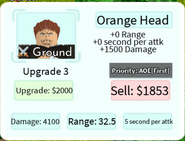 Orange head upgrade 3