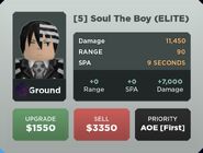 Soul The Boy (ELITE) Upgrade 5 Card