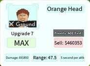 Orange head upgrade 7