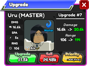 Uru (MASTER) Upgrade 6 Card