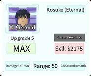 Kosuke (Eternal) Upgrade 5 Card