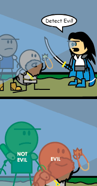For reference, it's detecting the crown, not the dwarf. Nobody said it was foolproof.