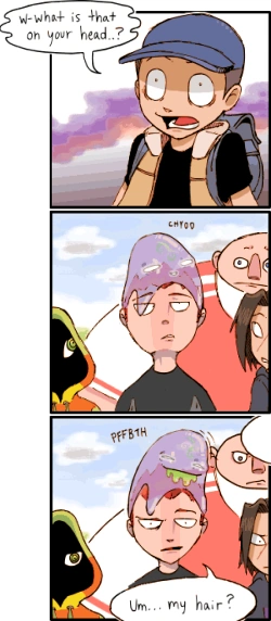 Paranatural slime invisible to Johnny2 8487