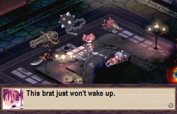 She used all those instruments to try to wake him