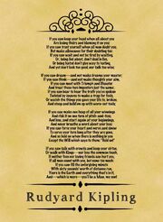 If by Rudyard Kipling.