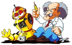 Dr Wily Tinkering Robot