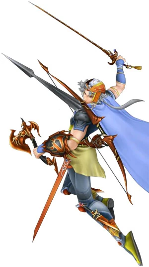 8 weapon types: , , , , , , , and .