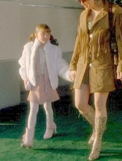 On a shopping trip in Beverly Hills.