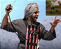 "I will die for our cause!" Wait a minute,  cause?