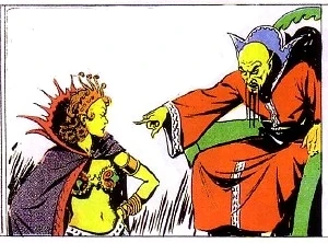 "You dare defy me!?!" "I will marry Flash, Daddy, and you can't stop me!"