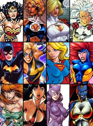 Superheroines most common power