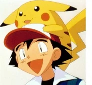 Pokemon-anime-image-1 396.jpg (18 KB) A boy and his yellow electric mouse. Ash/Satoshi and Pikachu from Pokémon.