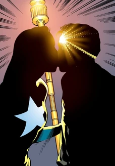 Billy Batson and Courtney Whitmore (Stargirl); JSA #48