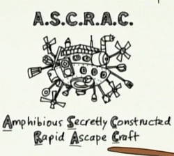 "I ain't climbin' inside no ASCRAC!" 