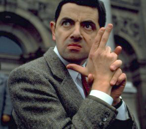 Finger-gun mr-bean 9965