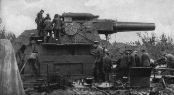 "Big Bertha" in action.