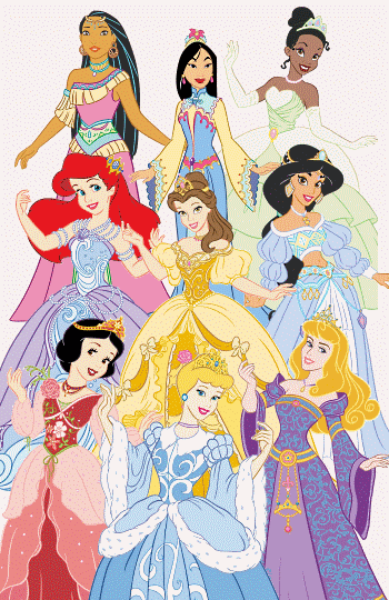 Disney princess fashion girls 1182