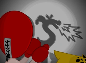 Dear Strong Bad, how do you make shadow puppets with boxing gloves on? Crapfully yours, .