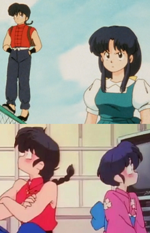 Ranma and akane.png