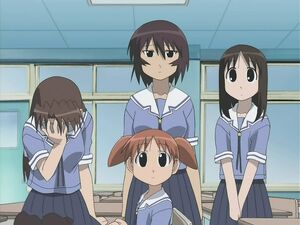 They're all Japanese. Even the redhead. Yeah.