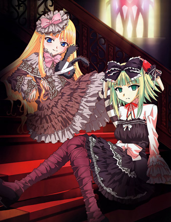 NegimaEva and Chachamaru in lolita fashion 1281