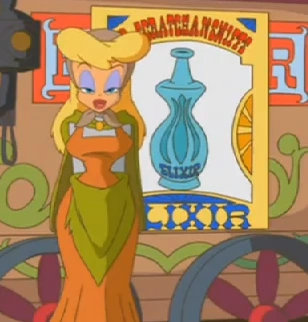 "How'd you come up with the [bottle's] design?" "I don't know, it just came to me!"