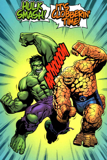 Hulk vs The Thing