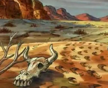 ArthurBovineSkull 2013