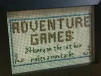 Just wait until you have to figure out where to use the cross-stitch itself..